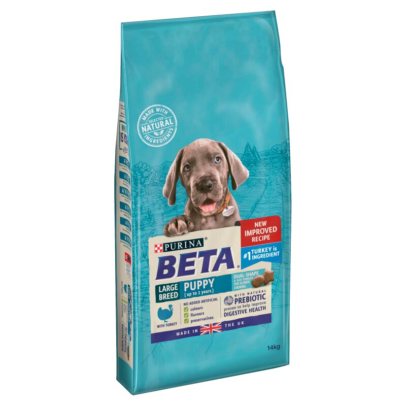 BETA Puppy Large Breed Turkey Dry Dog Food 14kg Buy Beta online at